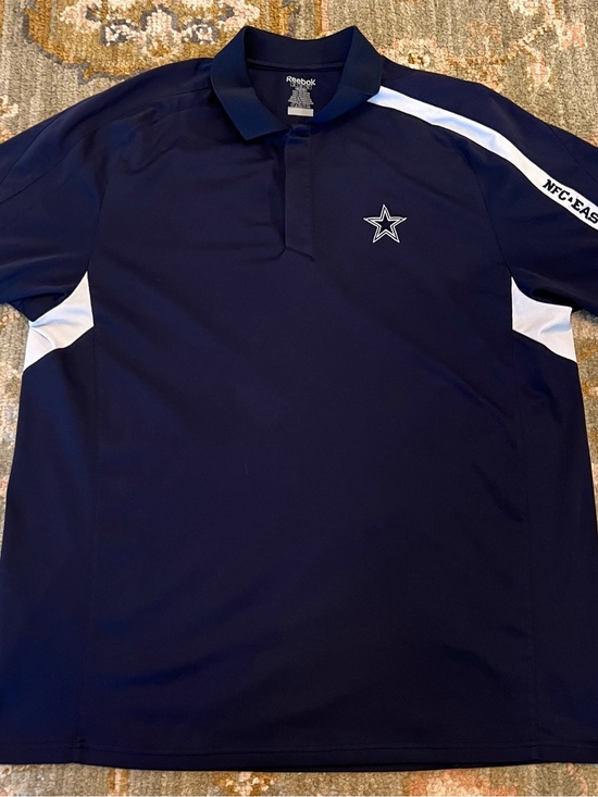 Reebok Other - Dallas Cowboys Reebok Polo Size XL Color Navy Blue